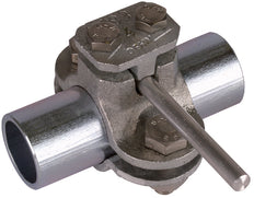 Pinza para tubo de puesta a tierra Dehn D 21mm con abrazadera de conexión Rd 4-10mm - 407012