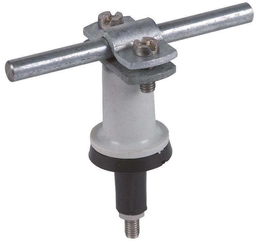 Soporte de Conductor de Techo Dehn con Grapa de Dos Tornillos y Espaciador - 216000