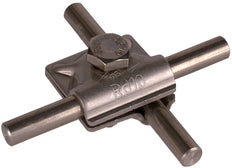 Abrazadera Dehn MV Con Tornillo Hexagonal 10mm Acero Inoxidable - 391059