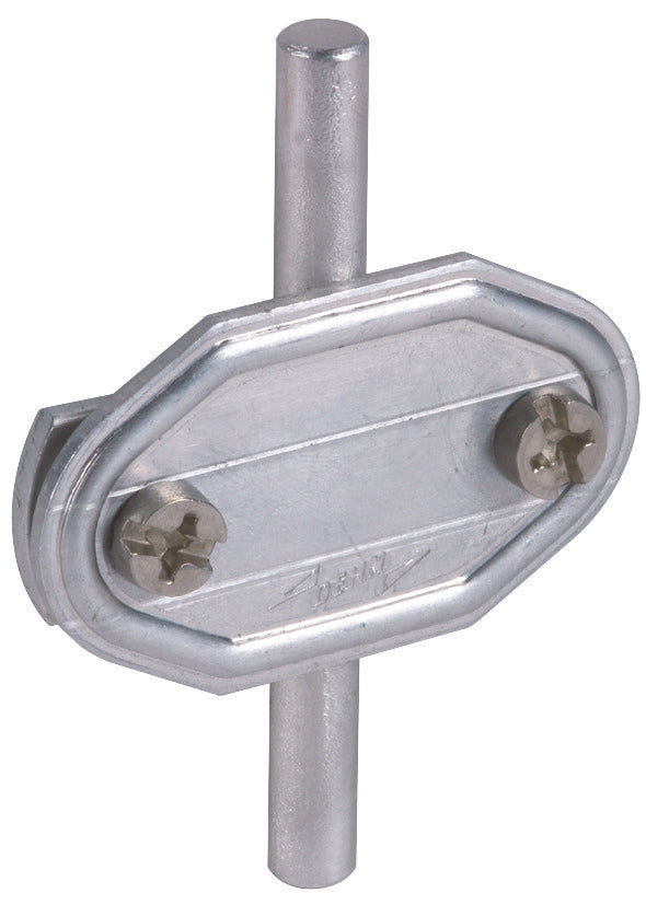 Dehn Placa De Número Al Para Rd 7-10Mm Fl 30Mm Overspanningsveilige Montageset - 480003 [2 piezas]