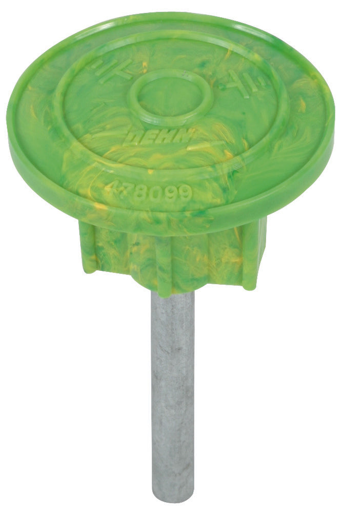 Dehn PVC Identificación Para Terminal Lugs RD 10mm FL 30x3.5mm Verde Amarillo - 478099 [2 piezas]
