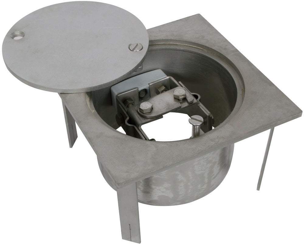 Caja de Juntas de Ensayo Dehn UF Acero Inoxidable 200X200X105mm - 549090