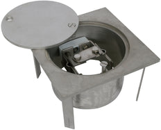 Caja de Juntas de Ensayo Dehn UF Acero Inoxidable 200X200X105mm - 549090