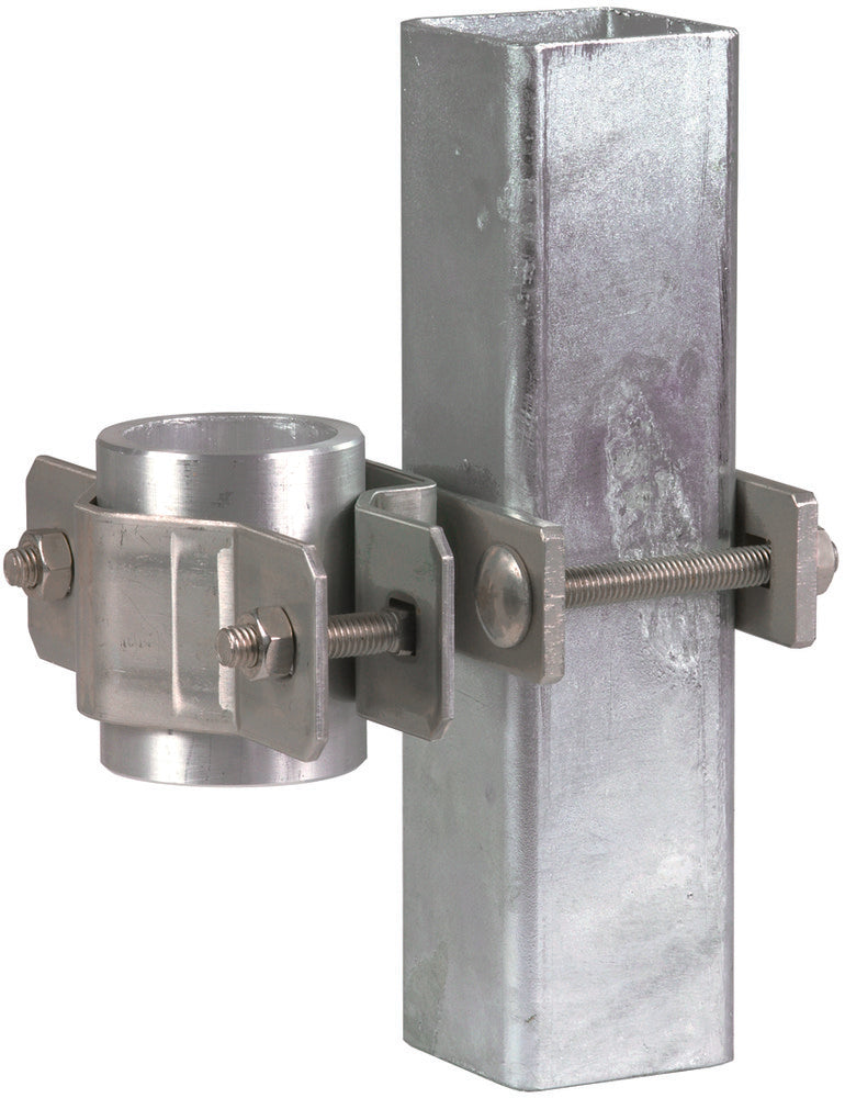 Abrazadera de raíl de acero inoxidable Dehn para tubos D50mm y perfil D50x50mm - 105356