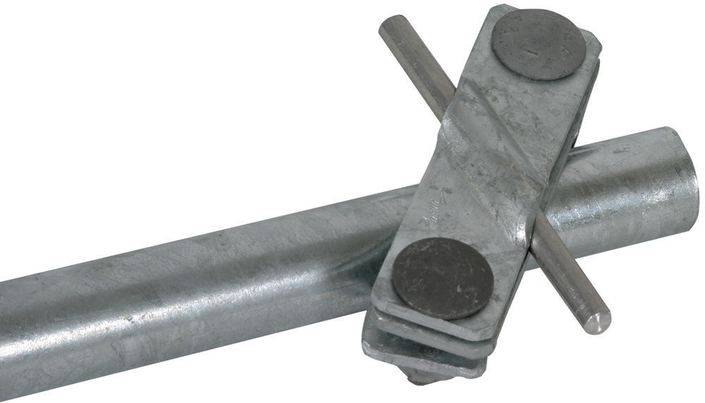 Dehn Abrazadera De Conexión Para Varilla Tubular De Tierra St Tzn D 27mm - 640015