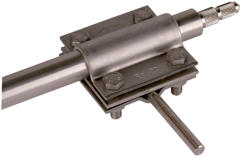 Dehn Tierra Varilla Terminal Abrazadera Acero Inoxidable Para D 20mm Rd 7-10mm Fl -40mm - 610020