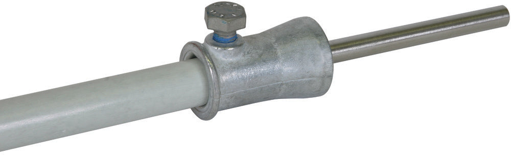 Dehn Adaptador De Fijación D 16mm Recto ZDC/StSt Para Dehniso - 106340