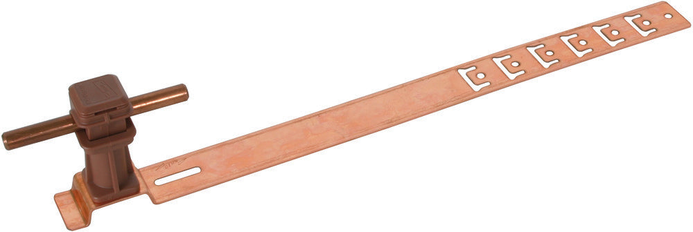 Dehn Soporte de Conductor de Techo Unisnap Cu Plástico Marrón 36mm 8mm - 204187