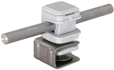 Dehn Soporte de Conductor de Techo PlattenSnap StSt 4-6mm H 16mm V2A - 204069