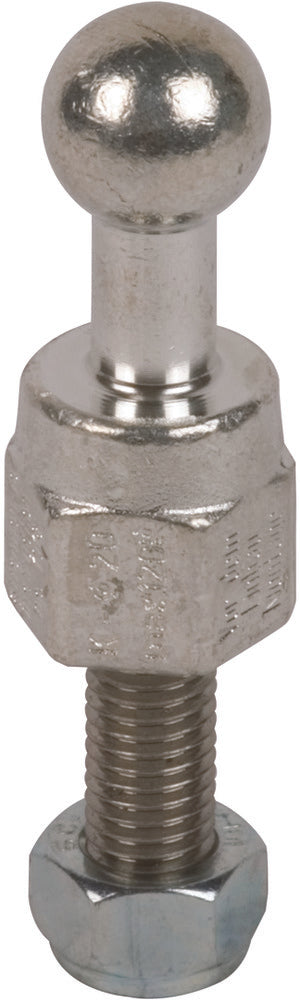 Punta esférica fija Dehn con perno roscado y tuerca M12x25mm - 755225
