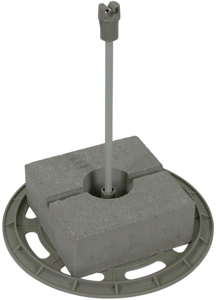DEHN DLH Con Placa Base - Bloque De Hormigón Y Barra Separadora - 253115