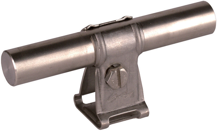 Soporte de varilla de acero inoxidable para soporte de pared de 13-16 mm con orificio de 6,5 mm - 275019 [2 piezas]