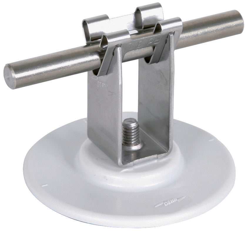 Dehn Soporte de Conductor de Techo Almohadilla Adhesiva 32mm Acero Inoxidable - 297120