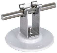 Dehn Soporte de Conductor de Techo Almohadilla Adhesiva 32mm Acero Inoxidable - 297120