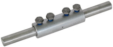 Manguito de conexión de aluminio Dehn con 4 tornillos M8X12mm - 385216