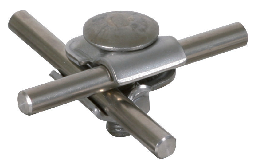 Dehn MMV Abrazadera Acero Inoxidable Para Varilla 6-8MM Con Tornillo Cabeza Truss - 390259