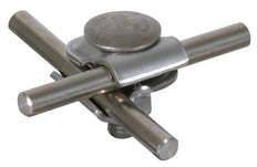 Dehn MMV Abrazadera Acero Inoxidable Para Varilla 6-8MM Con Tornillo Cabeza Truss - 390259