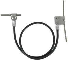 Juego de conectores para sistemas de cuerdas de seguridad Dehn 16mm L1000mm Cu StSt - 365509