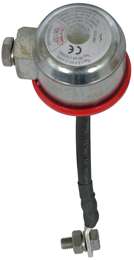 Vía de chispas aislante Dehn con cable de conexión 25mm2 L 100mm - 923060
