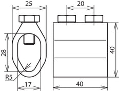 Manguito de desconexión Dehn TM 7.10 16 AL Para Rd 16/8-10mm Al - 450001 [2 uds.]