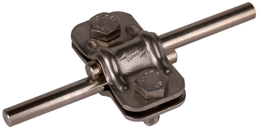 Abrazadera de desconexión de acero inoxidable Dehn Uni para 2x Rd 8-10mm - 459029
