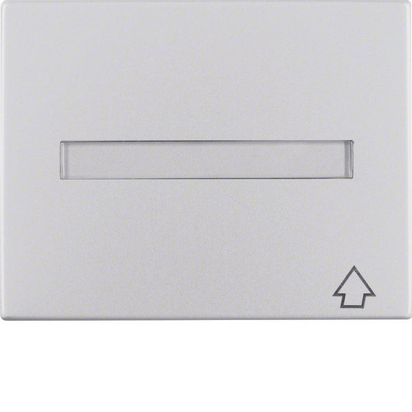 Anillo intermedio de aluminio Hager Berker con tapa abatible - 11547103