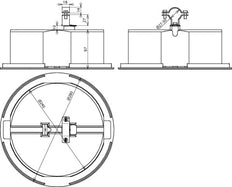 Dehn Soporte Para Techo Con Placa De Soporte Y Bloque De Hormigón - 253334
