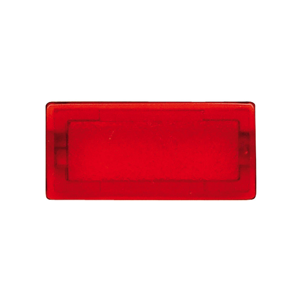 Schneider Electric Símbolo Rectangular Neutro Rojo Sistema M - MTN395900 [5 piezas]