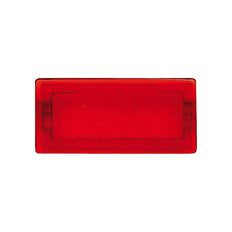 Schneider Electric Símbolo Rectangular Neutro Rojo Sistema M - MTN395900 [5 piezas]