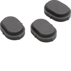 Hager Berker W1 Tapón de cierre para orificios roscados Juego de 4 - 18033500 [5 piezas]