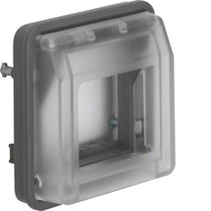 Adaptador multimedia Hager Berker Systo W.1 Gris - 18213500