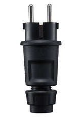 ABL Enchufe tripolar negro con toma de tierra IP44 3x2,5mm - 1519-100 [2 piezas]