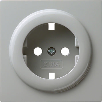 Gira S-Color Cubreenchufe Gris Con Circuito De Fuga A Tierra - 092042