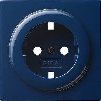Tapa de toma de corriente Gira S-Color Azul - 092046