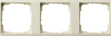 Gira Event Marco Intermedio Transparente 3 Plegados Crema Blanco - 1463721 [2 piezas]