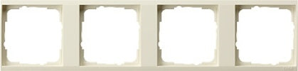 Gira Event Marco transparente de 4 lados crema blanco - 1464721