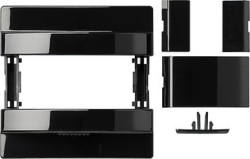 Gira Comfort Tapa para interruptor automático S-Color Negro - 147147