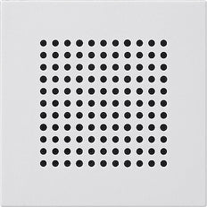 Tapa de altavoz Gira System 55 blanco puro mate - 248327