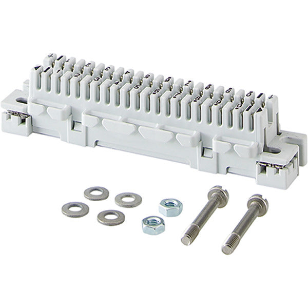 Hensel regleta de bornes de telecomunicaciones 10x2 hilos - FK 5110