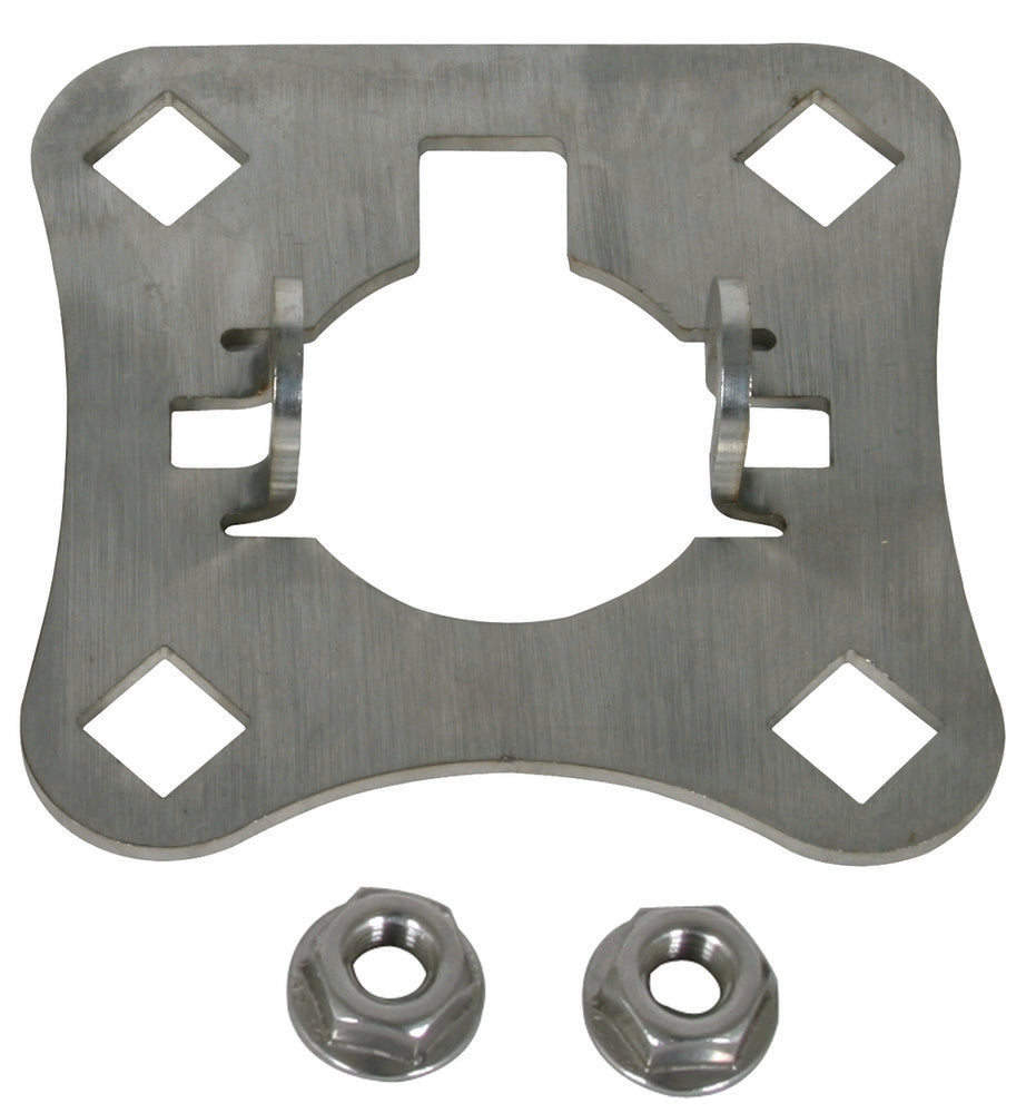 Placa de conexión Dehn AP SR D50 4AE HVI V2A para tubos de soporte - 819288