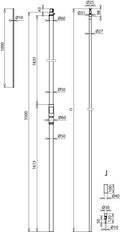 Dehn HVI Conductor de Potencia D27mm Cu Kit Con Tubo Soporte L3500mm - 819430