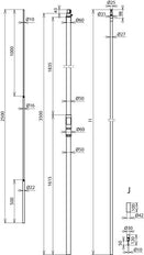 Dehn Hvi Conductor De Potencia D 27mm Cu L6m Con Tubo Soporte L 3500mm - 819431