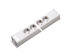 Regleta de 8 tomas sin interruptor Martin Kaiser AC166 - 1154/8-2/WS [10 Piezas]