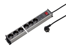 Regleta de 6 vías Martin Kaiser con interruptor y cable de 3M - 1138ZL6L-SW3 [10 Piezas]