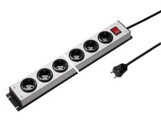 Martin Kaiser Regleta de 12 vías con interruptor y cable de 1,5 m - 1056ZL12L-SW15 [10 Piezas]