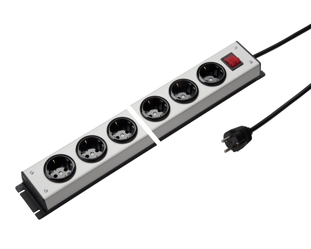 Regleta De 8 Salidas Martin Kaiser Con Interruptor Cable De 1.5M - 1001ZL8L-SW15
