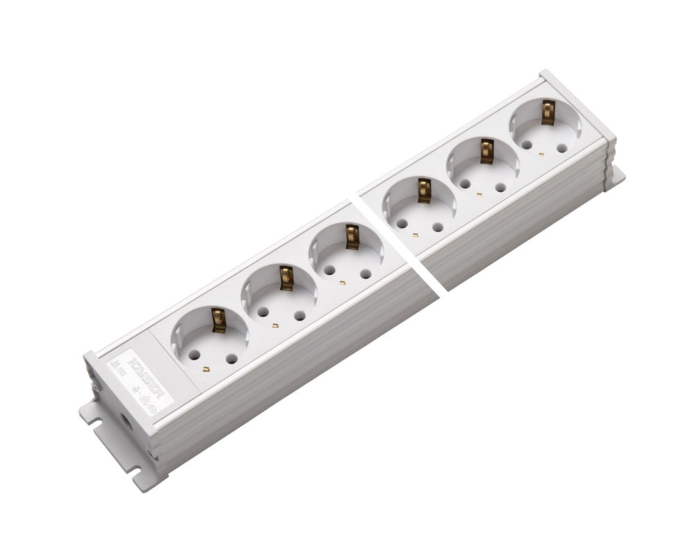 Regleta de enchufes de 4 vías sin interruptor Martin Kaiser - 1102/4ws [10 Piezas]