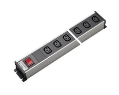 Regleta de 4 vías C13 con interruptor Martin Kaiser - 1121/4l-sw [10 Piezas]