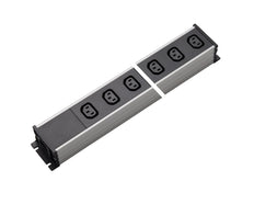 Martin Kaiser Regleta de 6 tomas IEC C13 70 grados sin interruptor - 1126/6l-sw [10 Piezas]