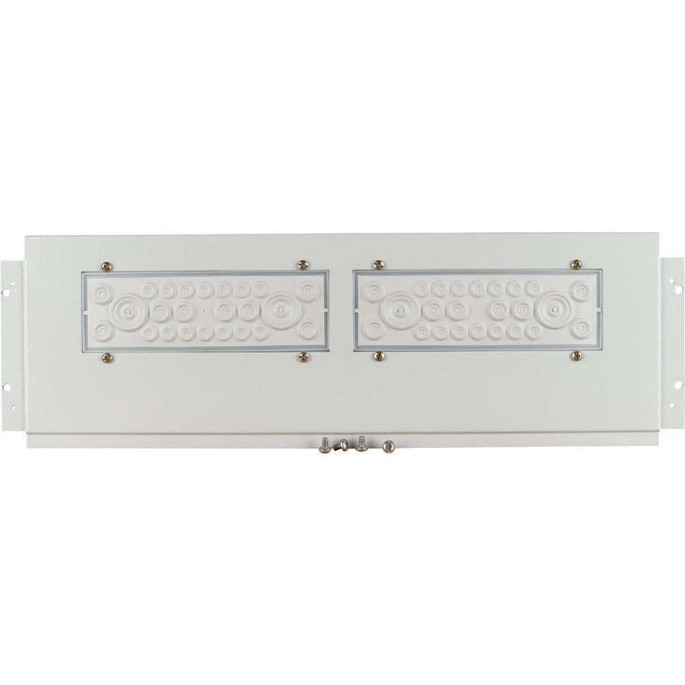 Eaton Placa de brida de entrada de cables gris con orificios pasantes - 293566